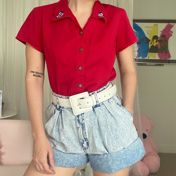 Vintage Tops - Vintage Shirt 100% cotton